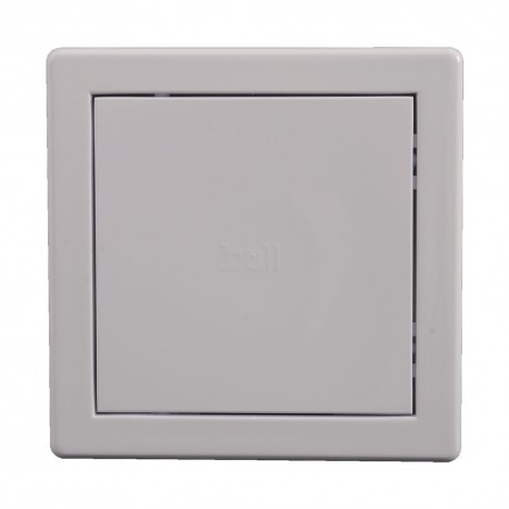 USITA DE VIZITARE ALBA PVC 15X15CM