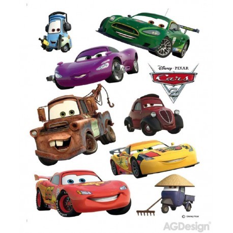STICKERE PERETE CARS - FULGER MCQUEEN SI PRIETENII