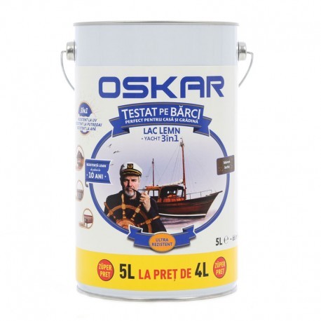 LAC PENTRU LEMN OSKAR YACHT 3IN1 MAHON INCHIS 5L