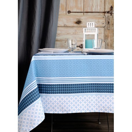 FATA DE MASA MODERNA BLEU PATRATA