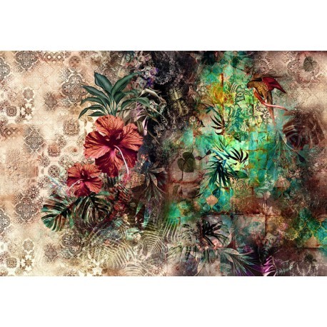 FOTOTAPET BOHO TROPICAL