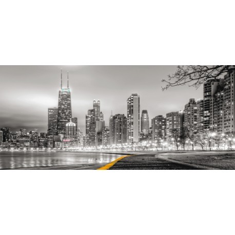 FOTOTAPET PEISAJ NOCTURN CHICAGO