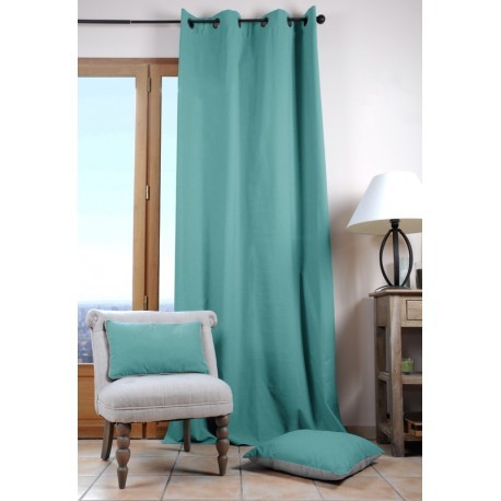 DRAPERIE DUO TURCOAZ DESCHIS