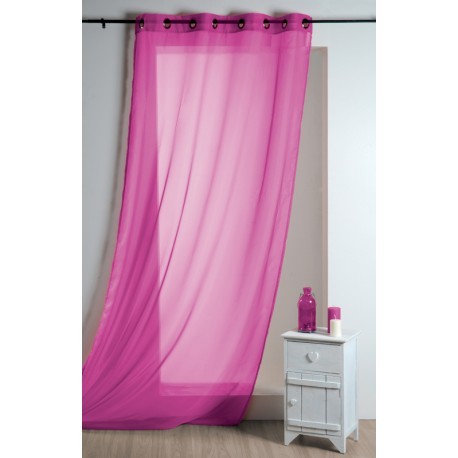 PERDEA FUCSIA LISA