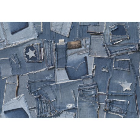 FOTOTAPET MODERN JEANS
