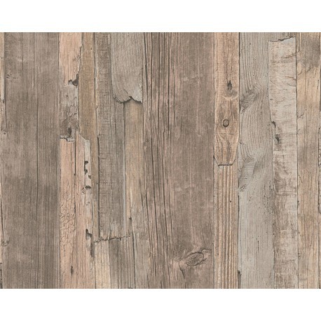 TAPET VLIES LEMN RUSTIC