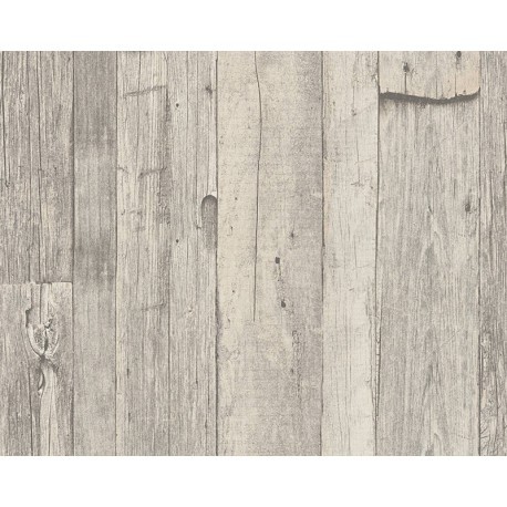 TAPET LEMN RUSTIC GRI