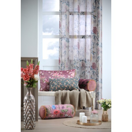 PERDEA FLORALA BOUDOIR MULTICOLORA