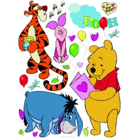 STICKERE WINNIE THE POOH 1 PENTRU PERETE CAMERA COPII