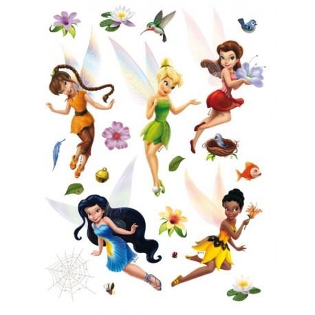 STICKERE DECORATIVE TINKERBELL PENTRU PERETE CAMERA COPII