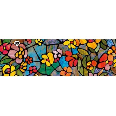 FOLIE GEAMURI VITRALII VENETIENE 45CM