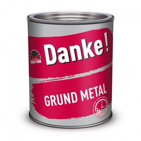 GRUND ROSU OXID ANTICOROZIV PENTRU METAL DANKE 2.5L