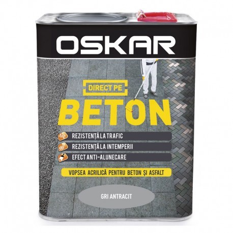 VOPSEA OSKAR DIRECT PE BETON GRI ANTRACIT 2.5L