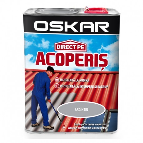 VOPSEA OSKAR DIRECT PE ACOPERIS - ARGINTIU 2.5L