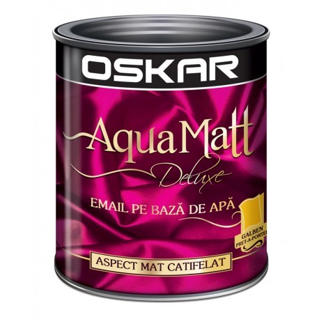 VOPSEA ACRILICA OSKAR AQUA MATT GALBEN PRET-A-PORTER 0.6L