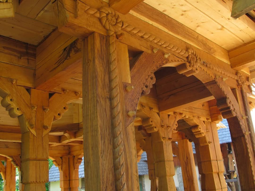 Foisor altar de vara lemn