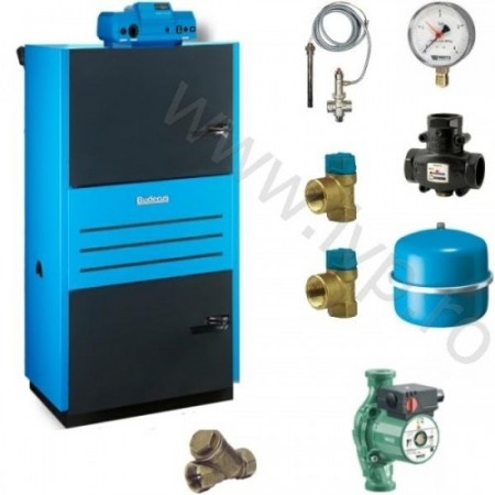 CAZAN PE LEMNE S121-2 32 +ACCESORII
