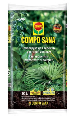 COMPO SANA PAMANT PENTRU PLANTE VERZI SI PALMIERI 10L