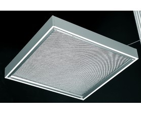 CORP INCASTRAT PENTRU ILUMINATUL FLUORESCENT - WHITE SIGHT - 4X18W, 600X600MM, OPTICA LT, ELECTRONIC