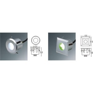 MONA 12V 5LED 0.5W ALB IP65 - SET 3BUC.