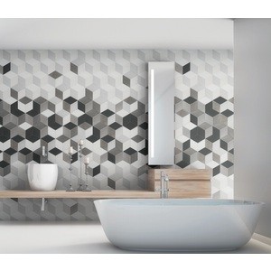 FAIANTA-GRESIE TOSCANA TRIDI NEGRO HEXAGONALA 25.8X29 CM