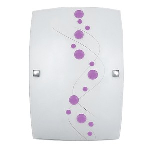 APLICA PERETE RUBY LILAC E27 MAX 60W