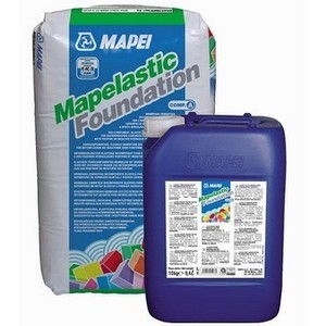 MORTAR HIDROIZOLANT FLEXIBIL PENTRU BETON MAPEI 32KG/SET MAPELASTIC FOUNDATION