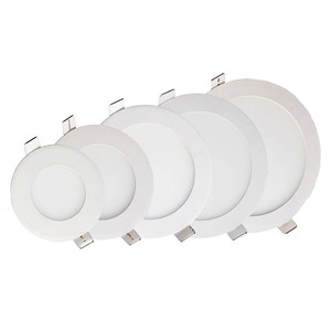 MINI LED PANEL INCASTRAT ROTUND 3000K 6W