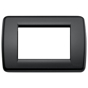 RAMA ORNAMENT RONDO 3 MODULE NEGRU VIMAR IDEA