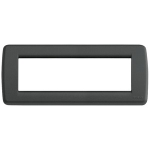 RAMA ORNAMENT RONDO 6 MODULE NEGRU VIMAR IDEA