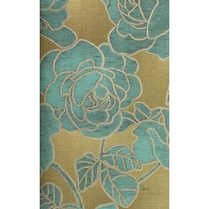 TAPET FLORAL ROMANTIC TURQUOISE