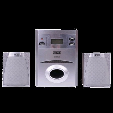 SUBWOOFER 2.1 + FM DIGITAL INTEX IT2400