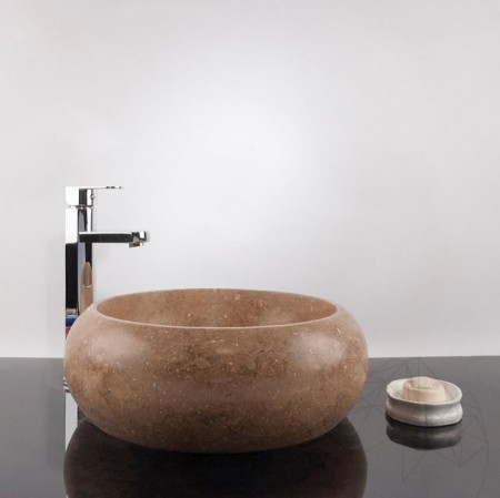 CHIUVETA BAIE TRAVERTIN LATTE RS-21, 41 X 34 X 15 CM 