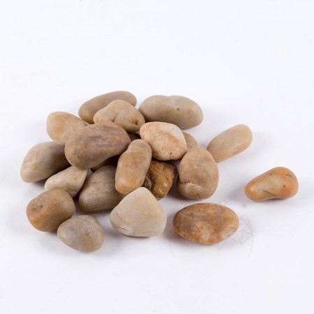 PEBBLE YELLOW POLISHED SAC 20 KG