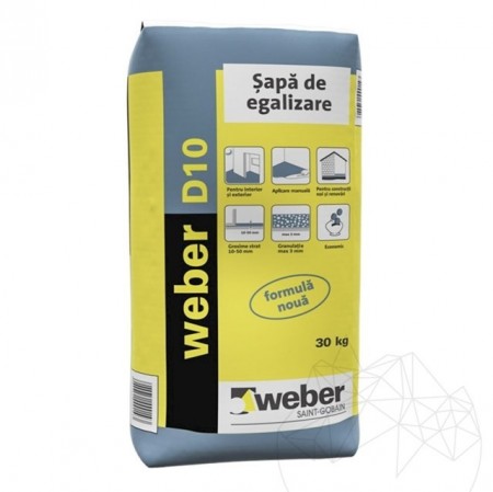 SAPA DE EGALIZARE - WEBER D10