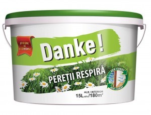 VOPSEA LAVABILA DANKE INTERIOR PERETII RESPIRA 2.5L