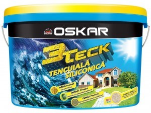 TENCUIALA DECORATIVA PT PERETI EXTERIORI OSKAR 3TECK BOB DE OREZ 25KG