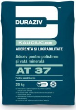 DURAZIV AT 37 ADEZIV PENTRU POLISTIREN SI VATA MINERALA 20KG