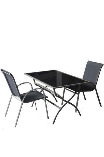 SET PATRU SCAUNE SI MASUTA DINING PENTRU TERASA -  TRS 103 