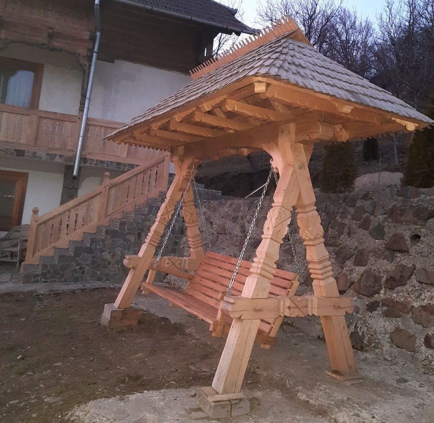 Balansoar de gradina din lemn masiv