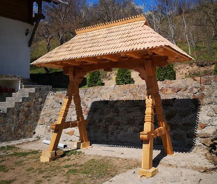 Balansoar de gradina din lemn masiv