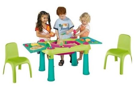 Set Masuta copii cu 2 scaunele spatar