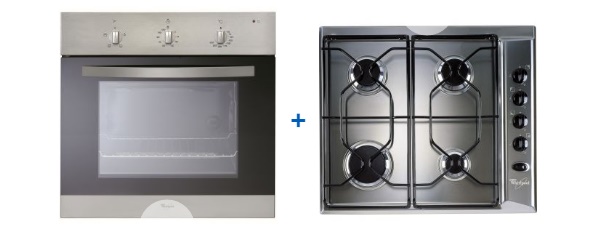 Cuptor + plita incorporabila Whirlpool