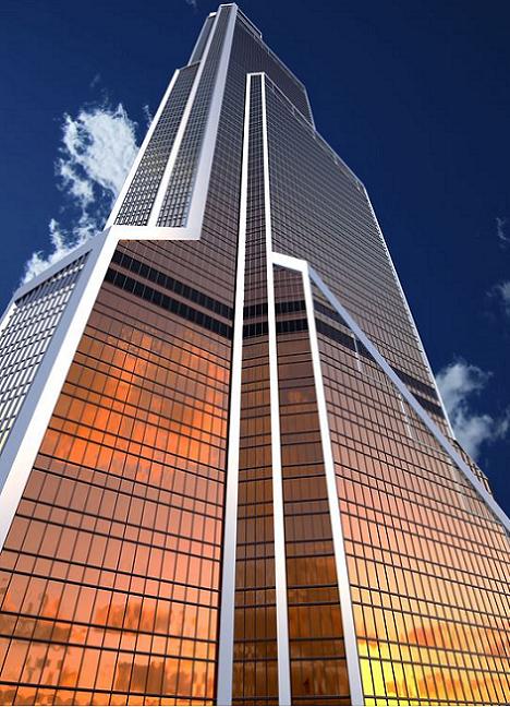 Mercury City Tower Moscova, Rusia