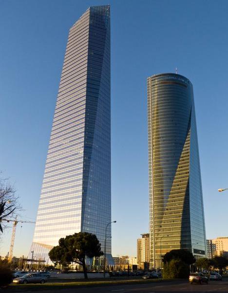 Torre de Cristal Madrid, Spania