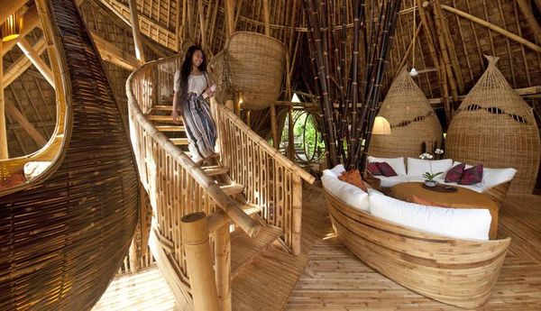Casa bambus - scara