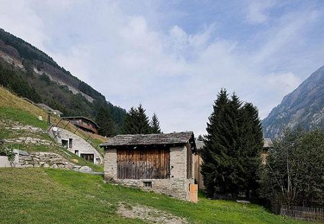 Vila din Alpi  hambar acces