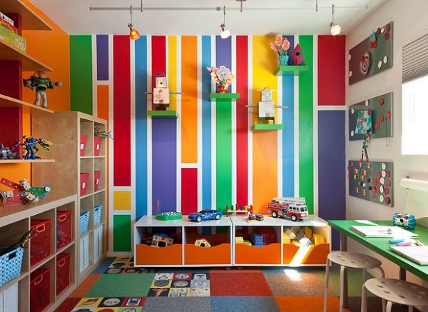 Culori in camera copiilor