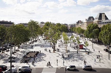 Place de la Republique, Paris, Franta