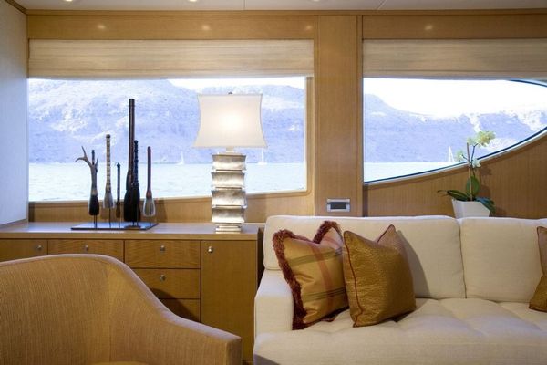 Detaliu dormitor yacht